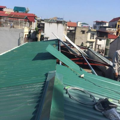 Dịch vụ làm mái tôn tại quận 3