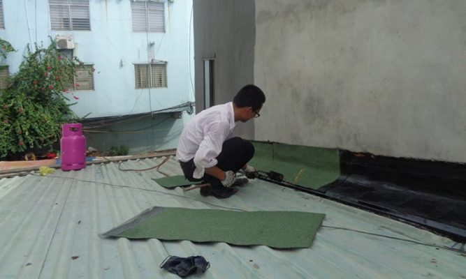 Thợ chống dột mái tôn tại Quận 12
