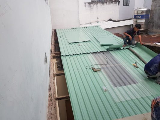 Thợ chống dột mái tôn tại Củ Chi