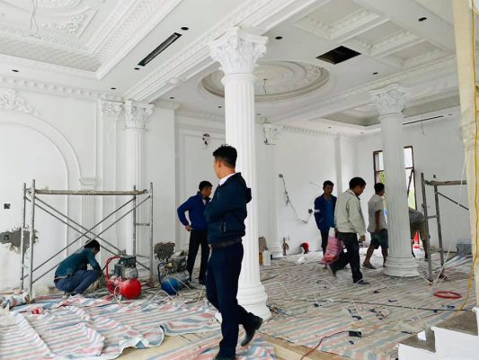 Thợ làm vách thạch cao tại quận 5