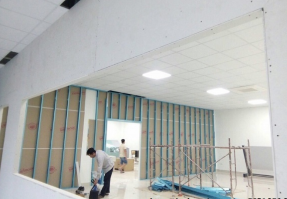 Thợ làm  vách thạch cao tại hóc môn