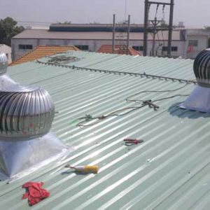 Lắp đặt quả cầu hút nhiệt tại Quận 12
