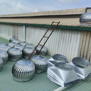 Lắp đặt quả cầu hút nhiệt tại Quận Tân Phú