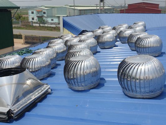 Lắp đặt quả cầu hút nhiệt tại TP.HCM