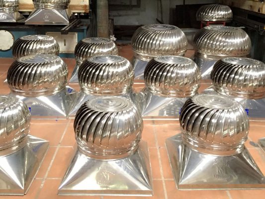 Lắp đặt quả cầu hút nhiệt tại Hóc Môn.