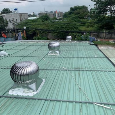Lắp đặt quả cầu hút nhiệt tại Bình Dương