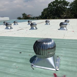 Lắp đặt quả cầu hút nhiệt tại quận Gò Vấp